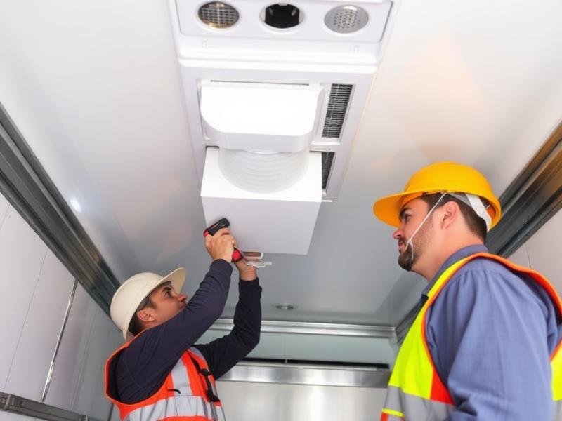 Air chute repair