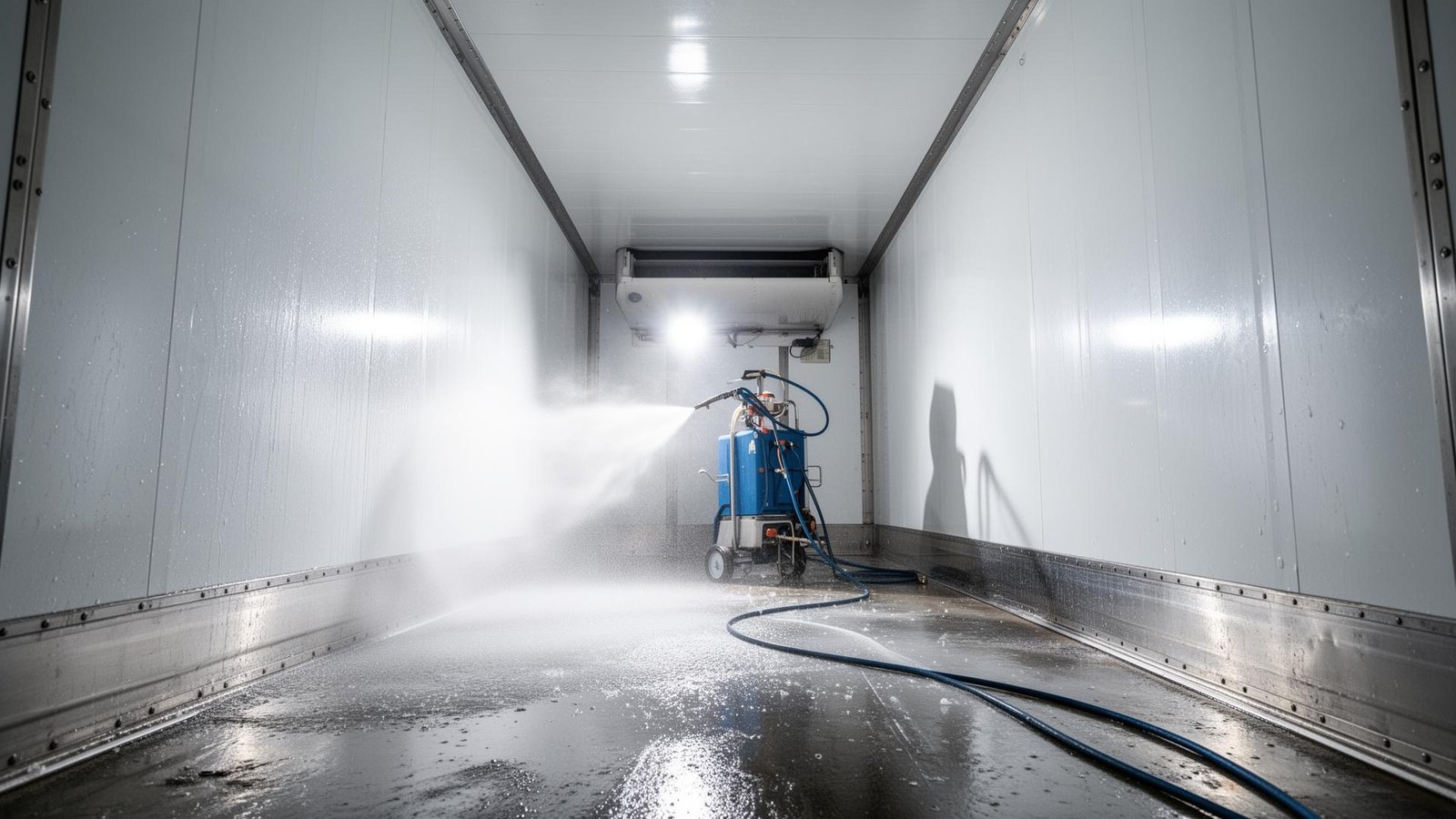 Trailer washing service